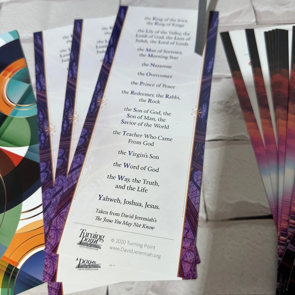 Lot David Jeremiah 12 Fascinating Ways…, Scripture Cards, Journal,‎ Bookmarks